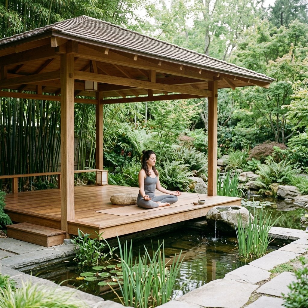 Yoga Pavilion & Meditation Deck - Ganga Nine Zero